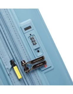Lutece 55cm Small Carry-On Suitcase Blue
