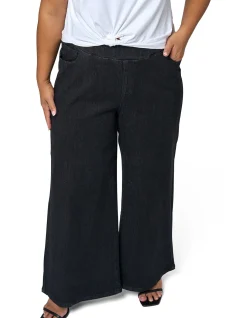 Luxe Wide Leg Comfort Waist Jean