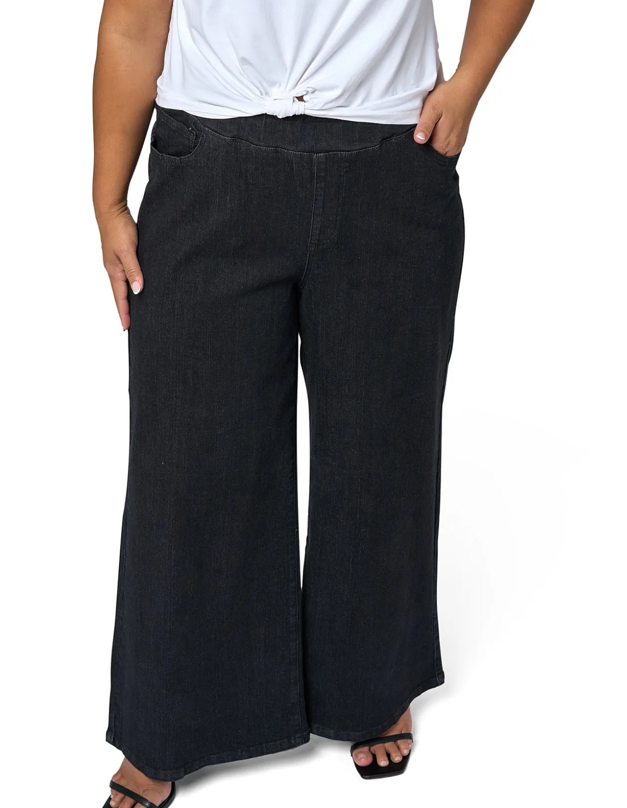 Luxe Wide Leg Comfort Waist Jean