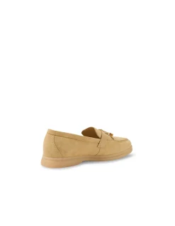Lydon Heart And Key Suede Loafers