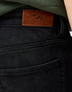Lyell Straight Italian Denim Short Leg Jeans