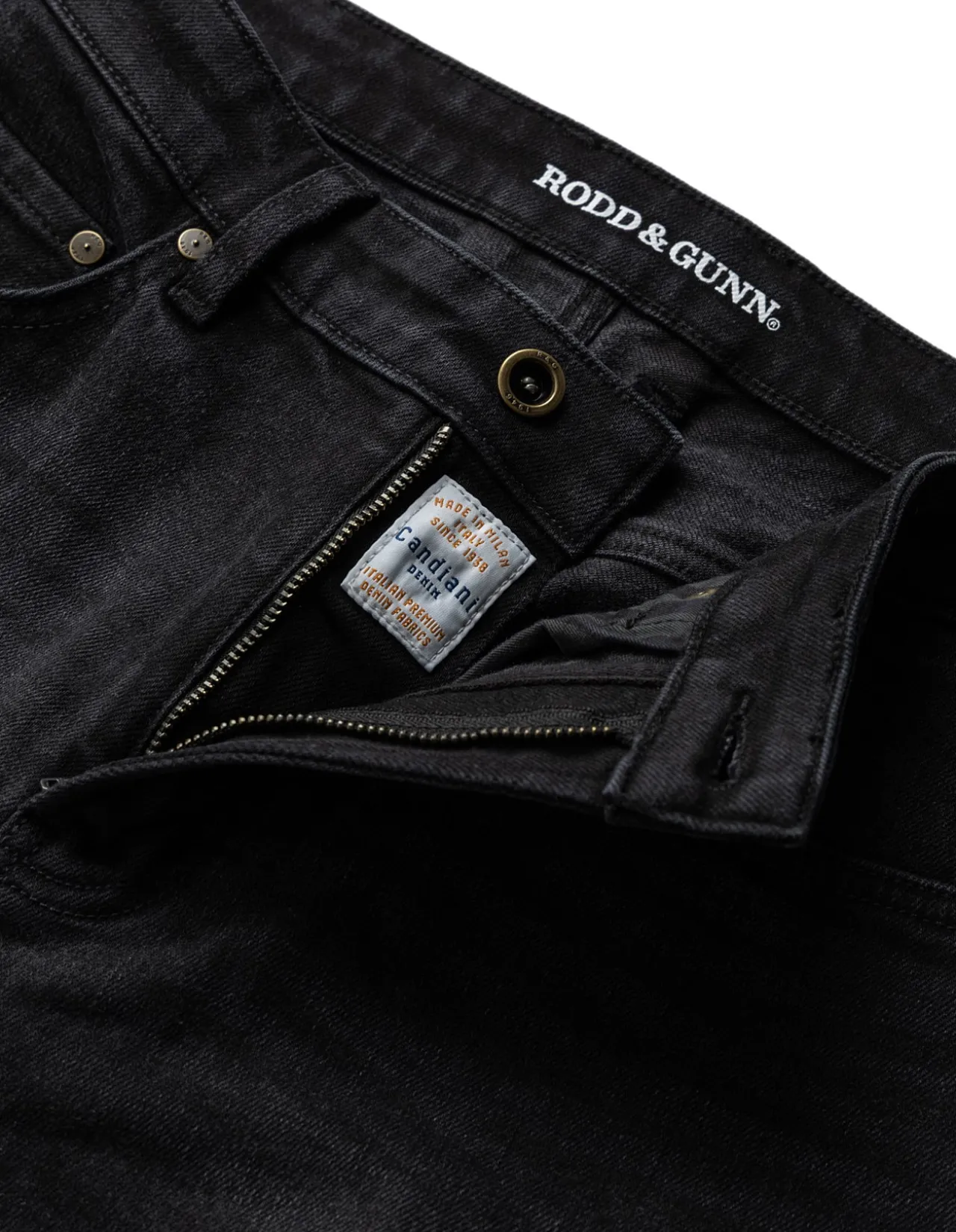 Lyell Straight Italian Denim Long Leg Jeans