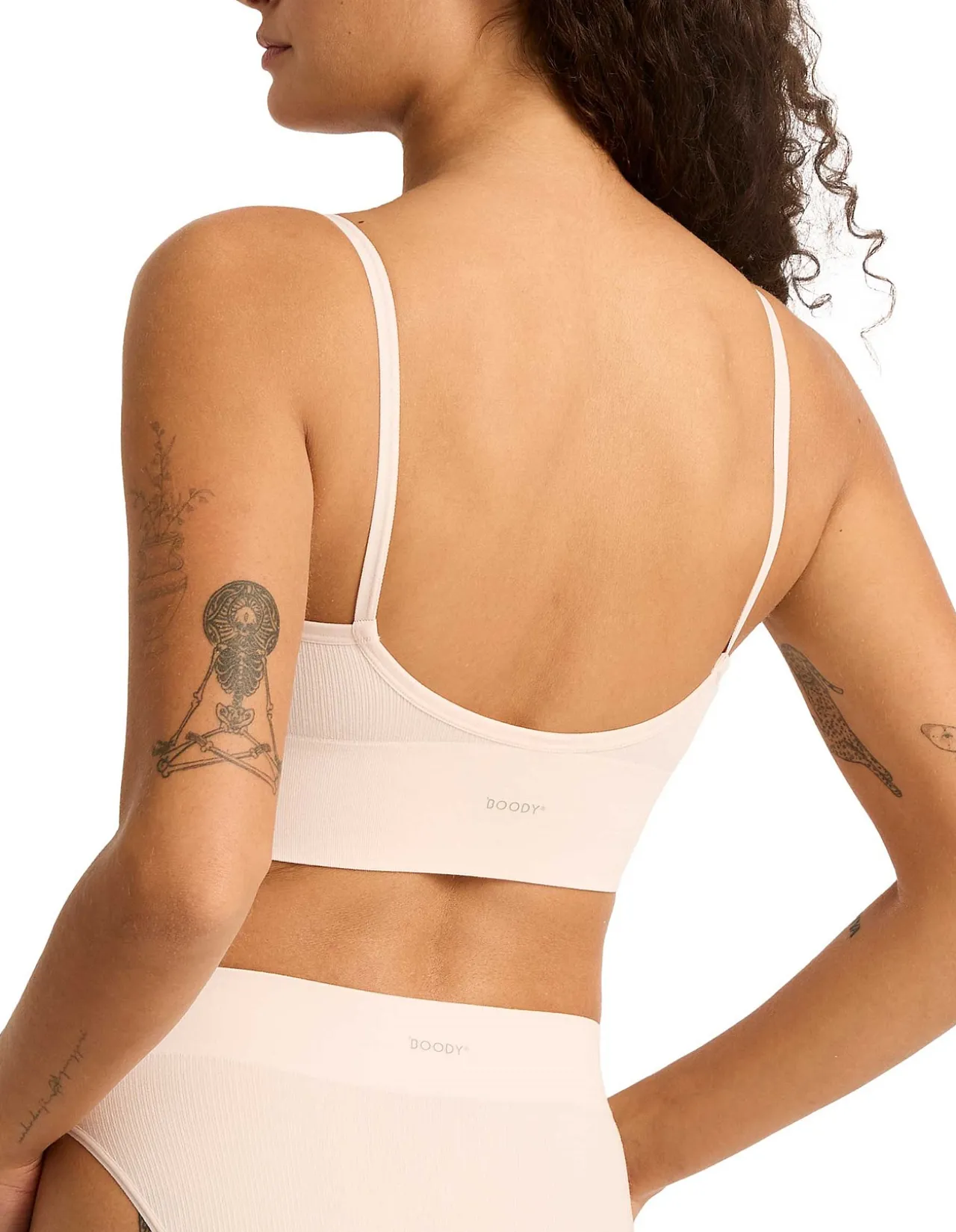 LYOLYTE Ribbed Low Back Bralette