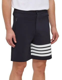 3M Reflective 4 Bar Mid Thigh Tech Shorts