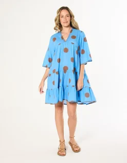 Mable Bell Sleeve Dress