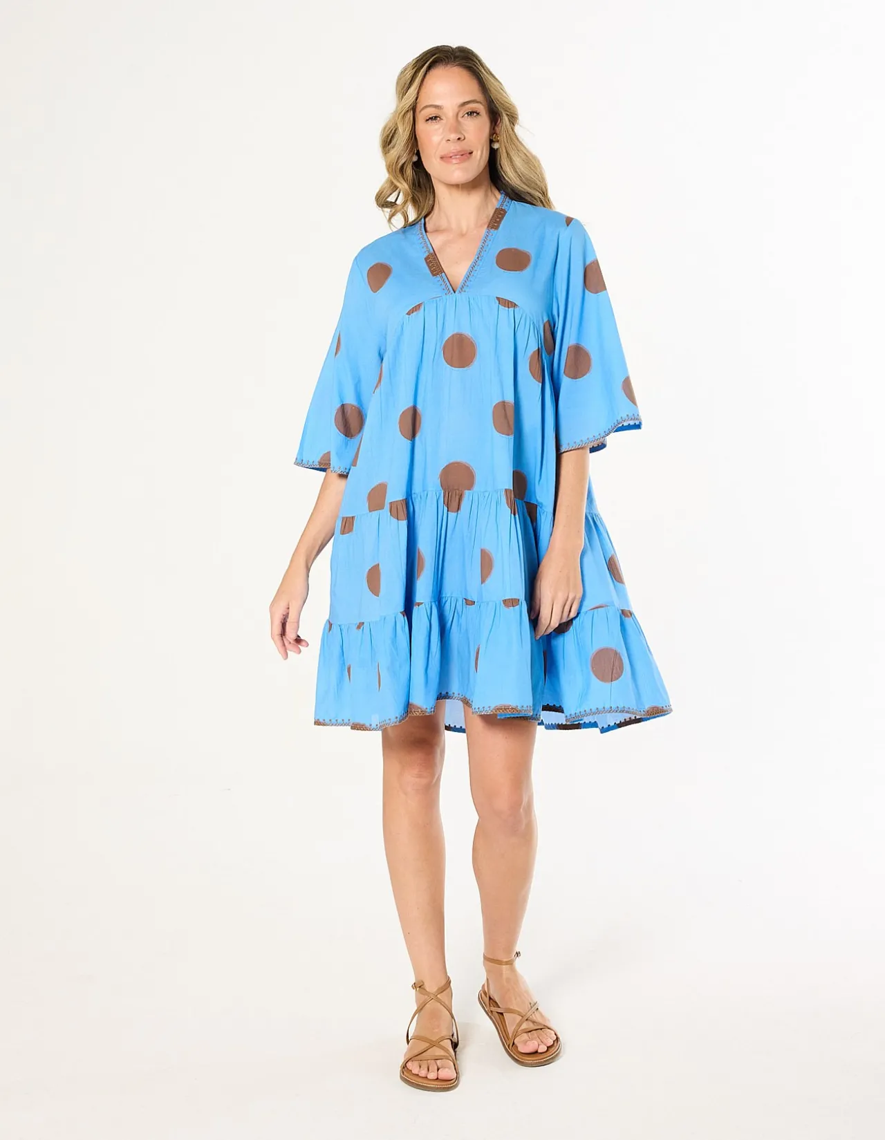 Mable Bell Sleeve Dress