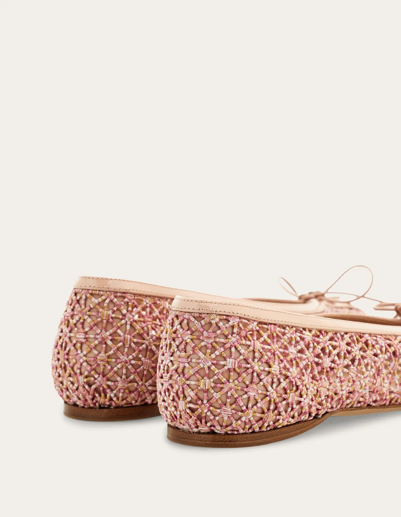MACRAMÉ LACE BALLET FLAT