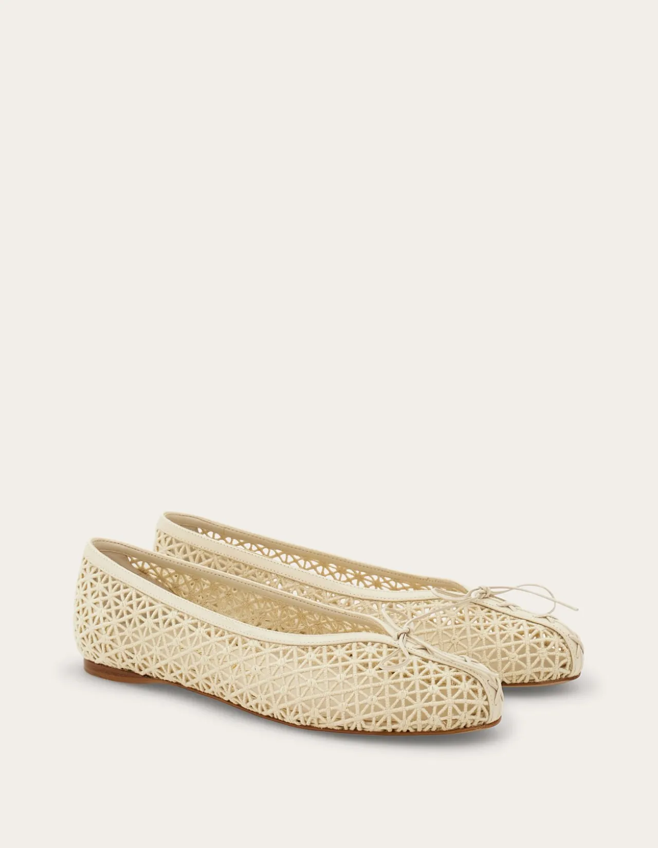 MACRAMÉ LACE BALLET FLAT