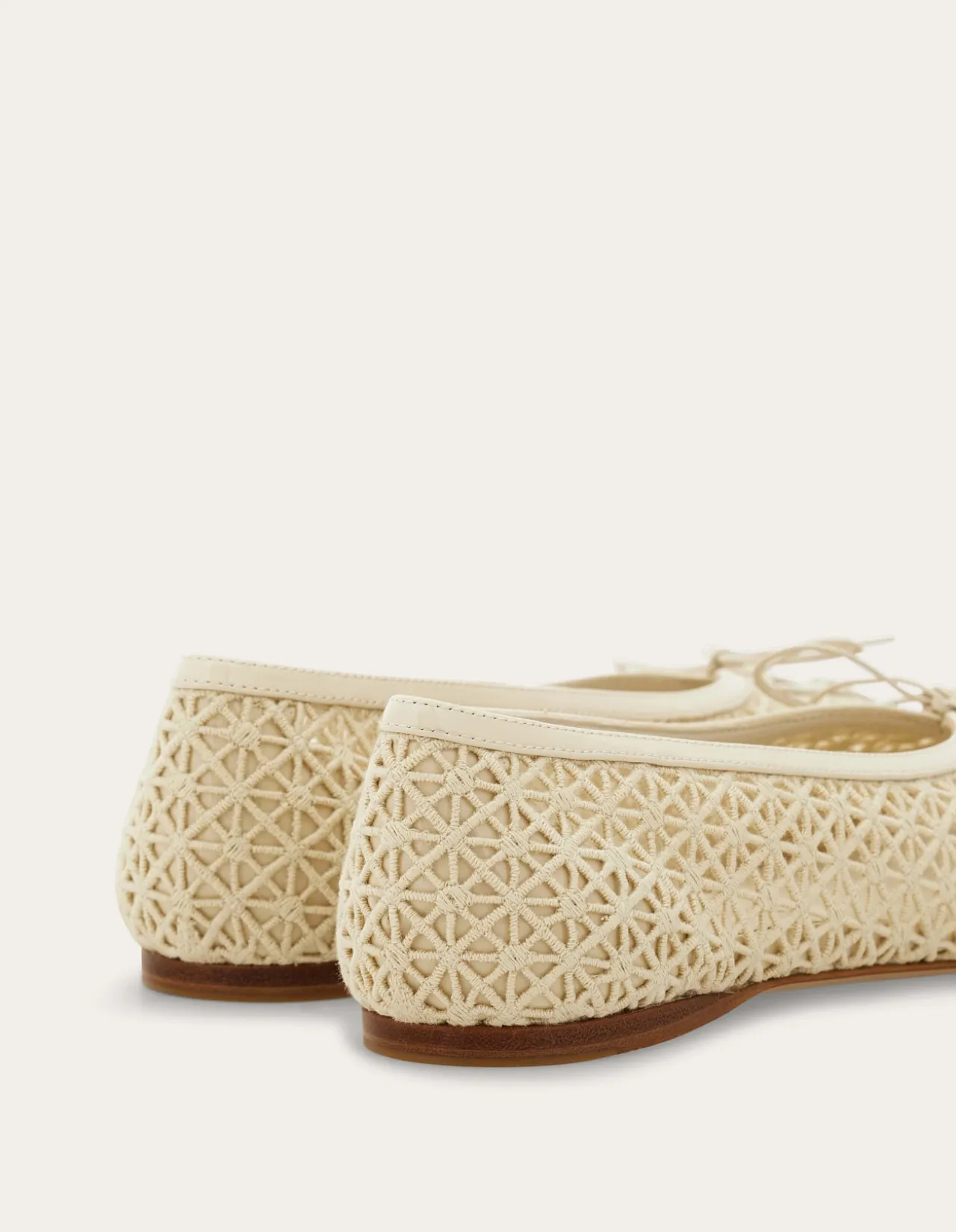 MACRAMÉ LACE BALLET FLAT