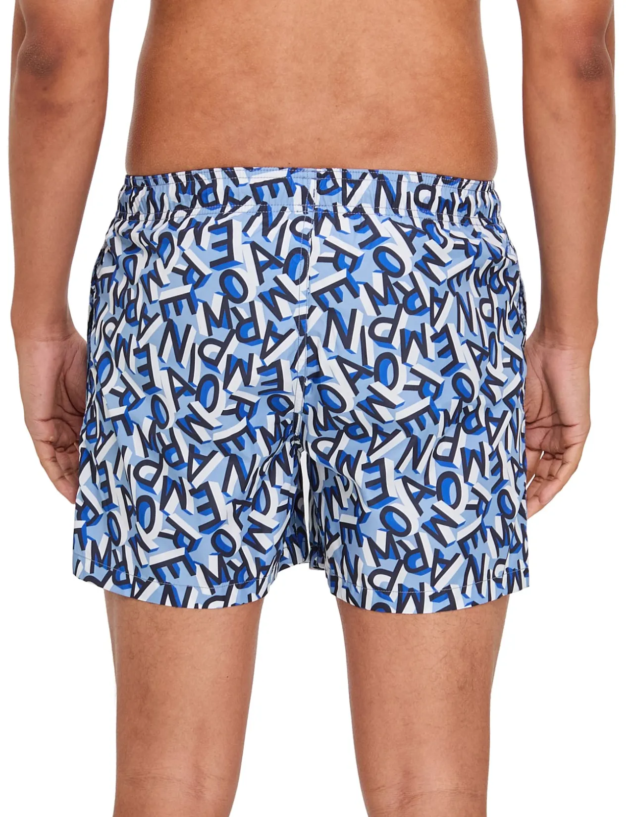 MACRO LETTERING SWIM SHORT