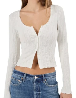 Maddison Button Up Ls Top