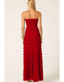 MADDISON DRESS IN CHERRY
