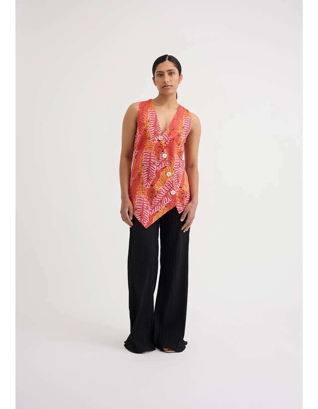 Magna Pants with Hand-Drawn Artwork