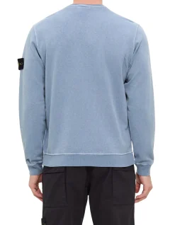 Malfilé Fleece Old Effect Crewneck Sweatshirt