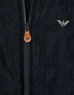 MAN'S NYLON NAVY BOMBER JACKET