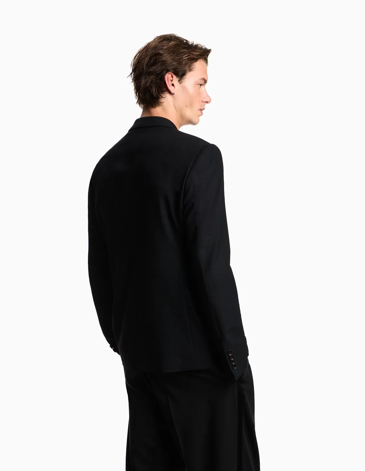 MAN'S DOUBLE-BREASTED TUXEDO WOOL JACKET
