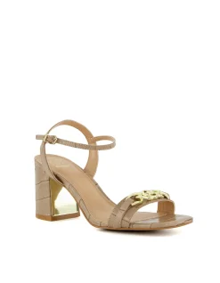 MANUAL HEELED SANDAL