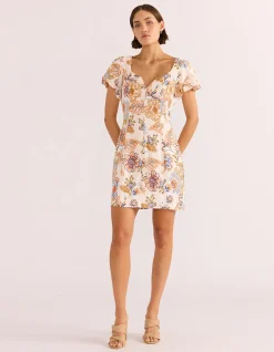 MARCELINE PANEL MINI DRESS