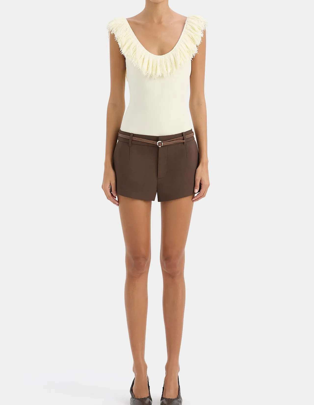Marcelline Fringe Bodysuit