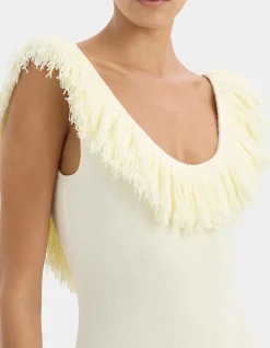 Marcelline Fringe Bodysuit
