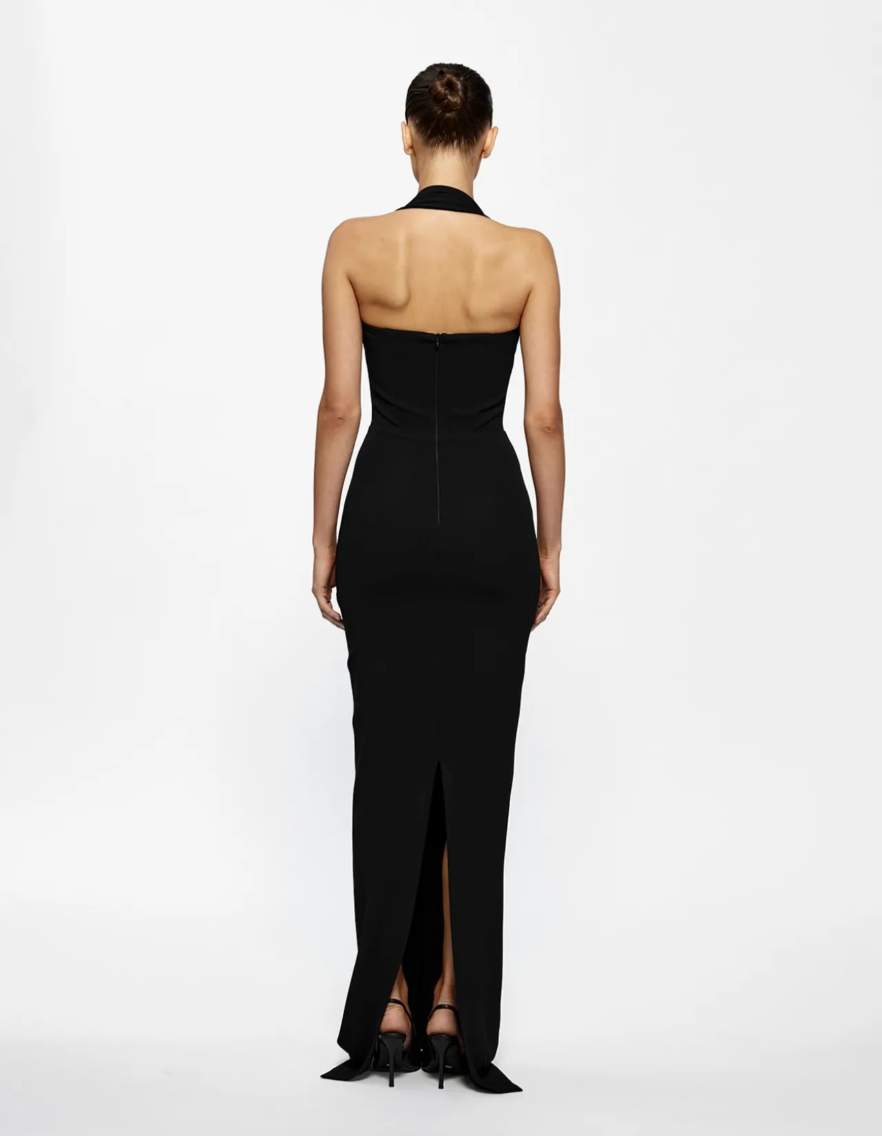 Marian Stretch Crepe Maxi Dress