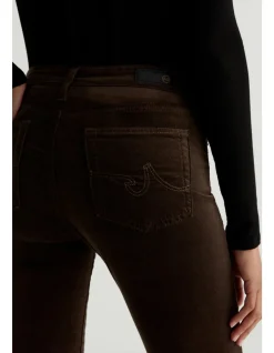 Mari Extended High Rise Slim Straight Jeans