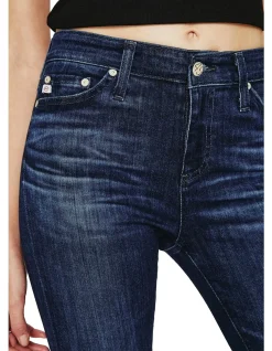 Mari High Rise Slim Straight Denim Jeans