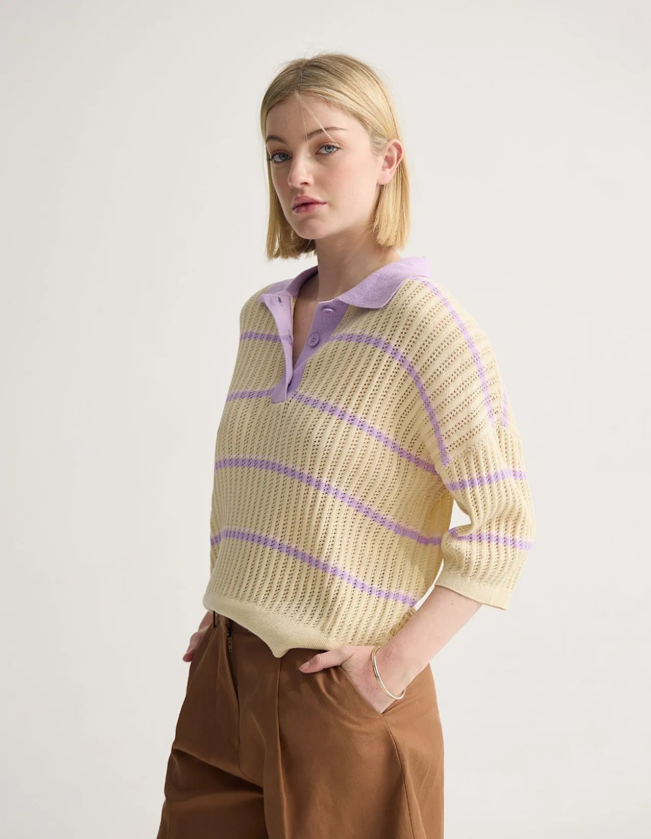 MARISSA KNITTED POLO