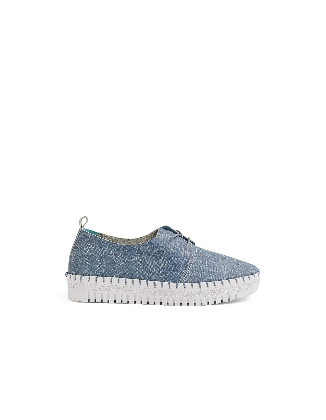 MarliesT Notched Sole Lace Up Sneakers