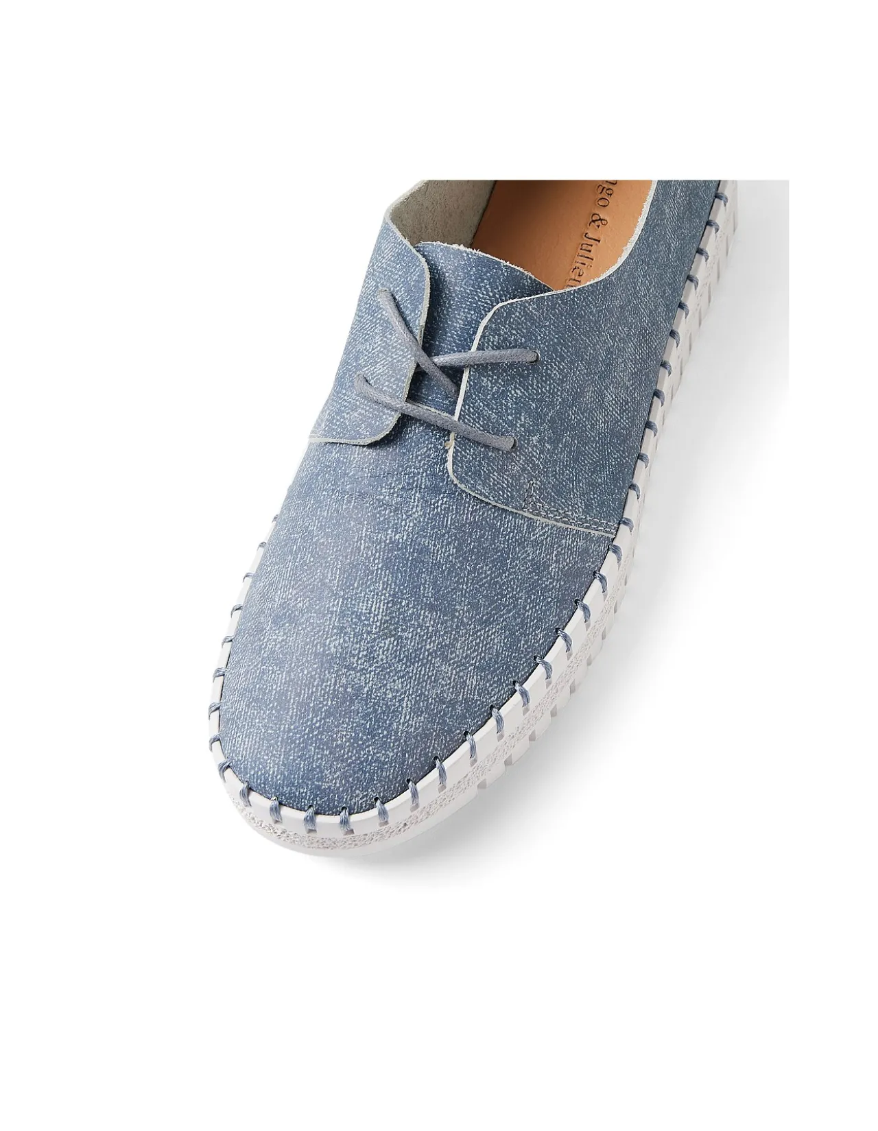 MarliesT Notched Sole Lace Up Sneakers