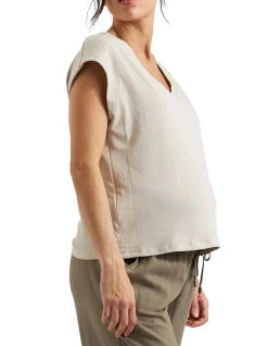 MARLY ZIP NURSING TEE