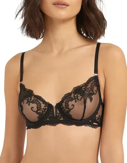 Marseille Embroidered Sheer Underwire Bra