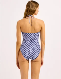 Marseille Ring Front Bandeau One Piece Swimsuit