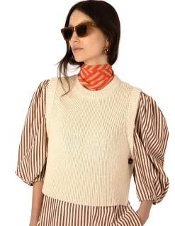 MARTINE SLEEVELESS KNIT TANK
