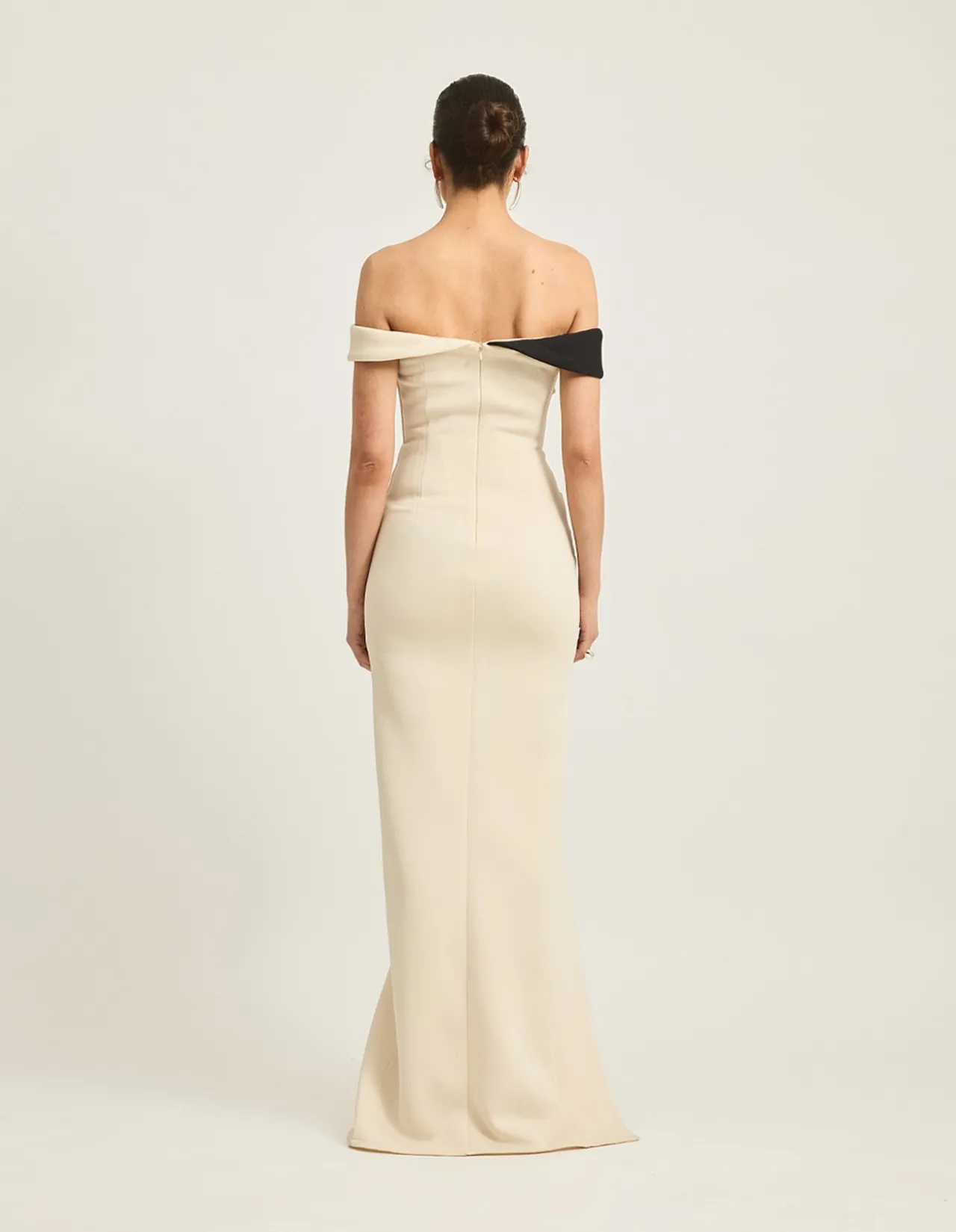 Marzanna Off Shoulder Split Maxi Dress