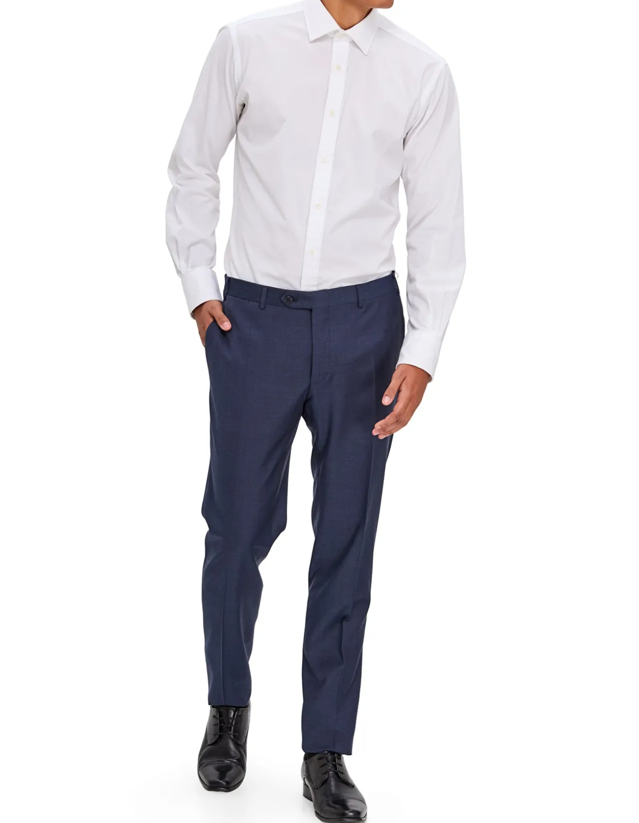 MATCHES BACK WITH ABOVE SUIT FLAT FRONT TROUSER