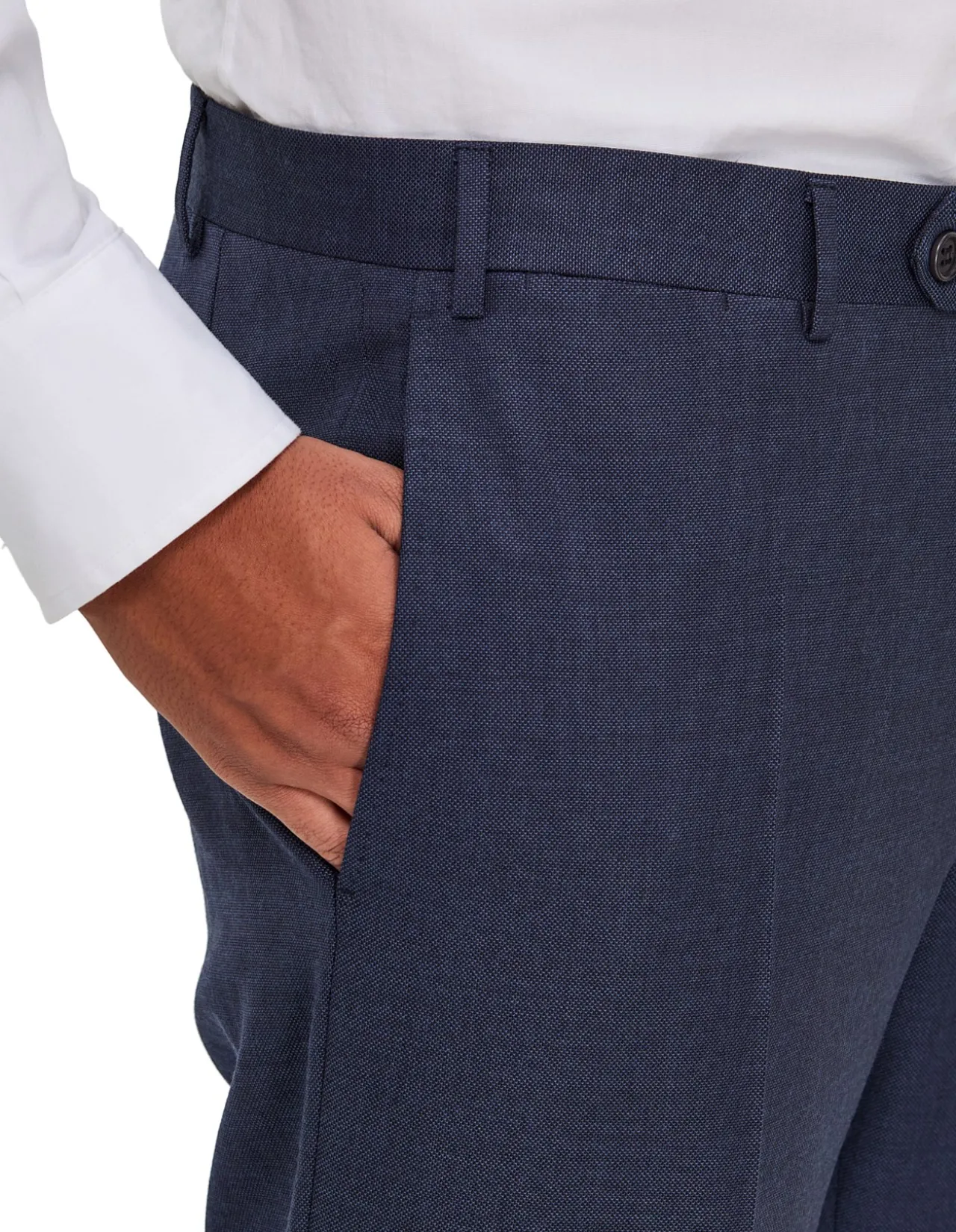 MATCHES BACK WITH ABOVE SUIT FLAT FRONT TROUSER