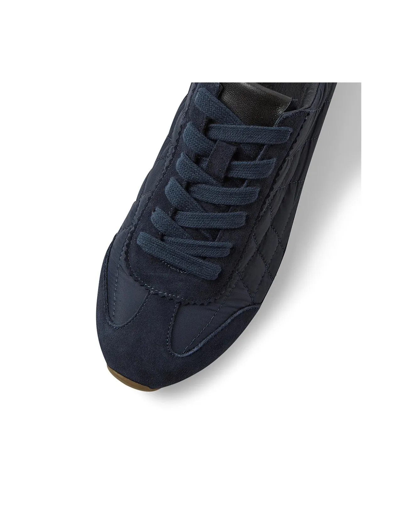 MATINER MO NAVY SUEDE FABRIC