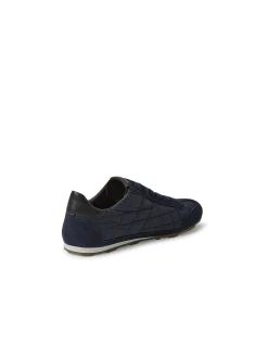MATINER MO NAVY SUEDE FABRIC