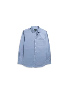 MAVIS LAKE LONG SLEEVE SPORTS FIT SHIRT - SKY