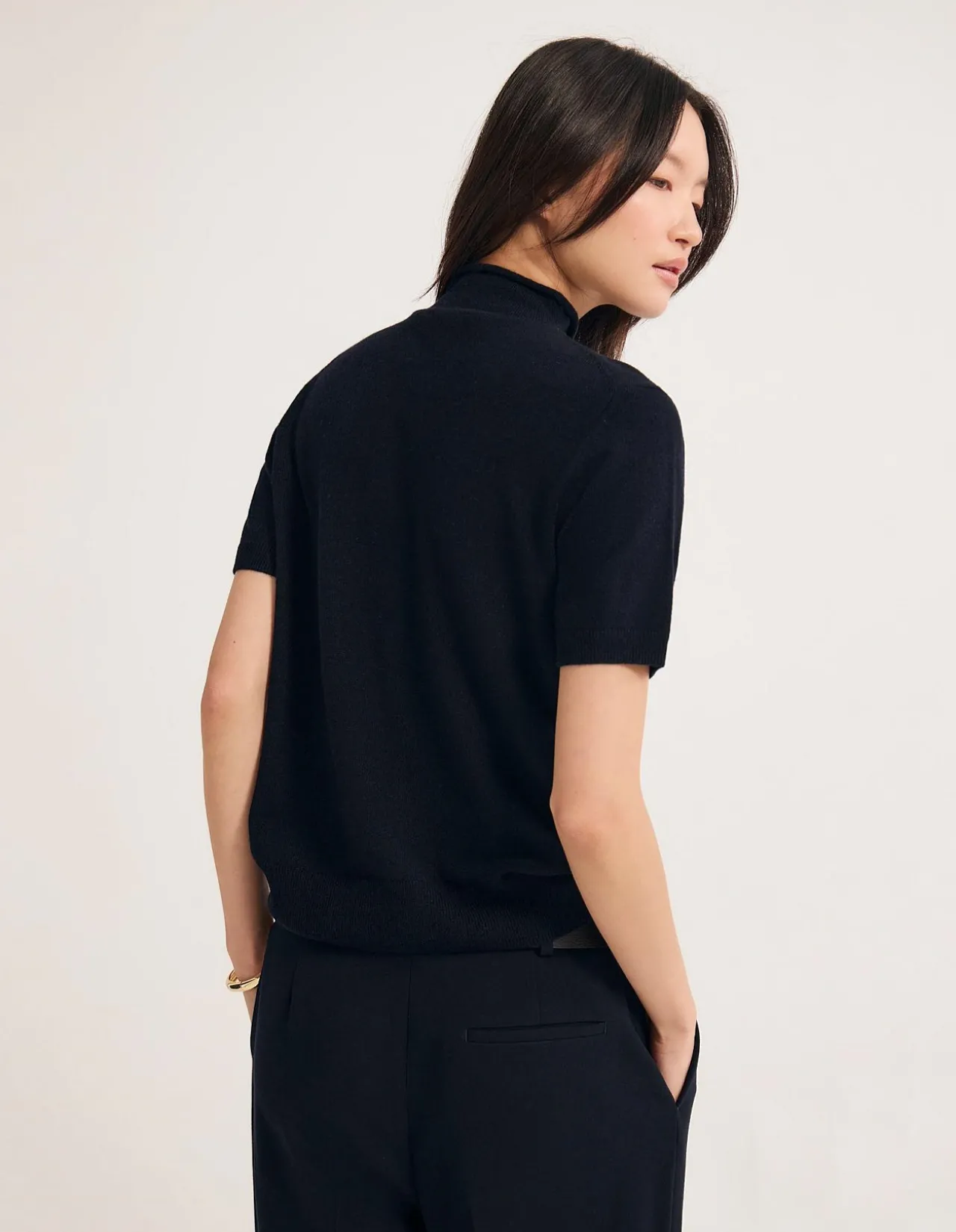 MAXINE FUNNEL COLLAR KNIT
