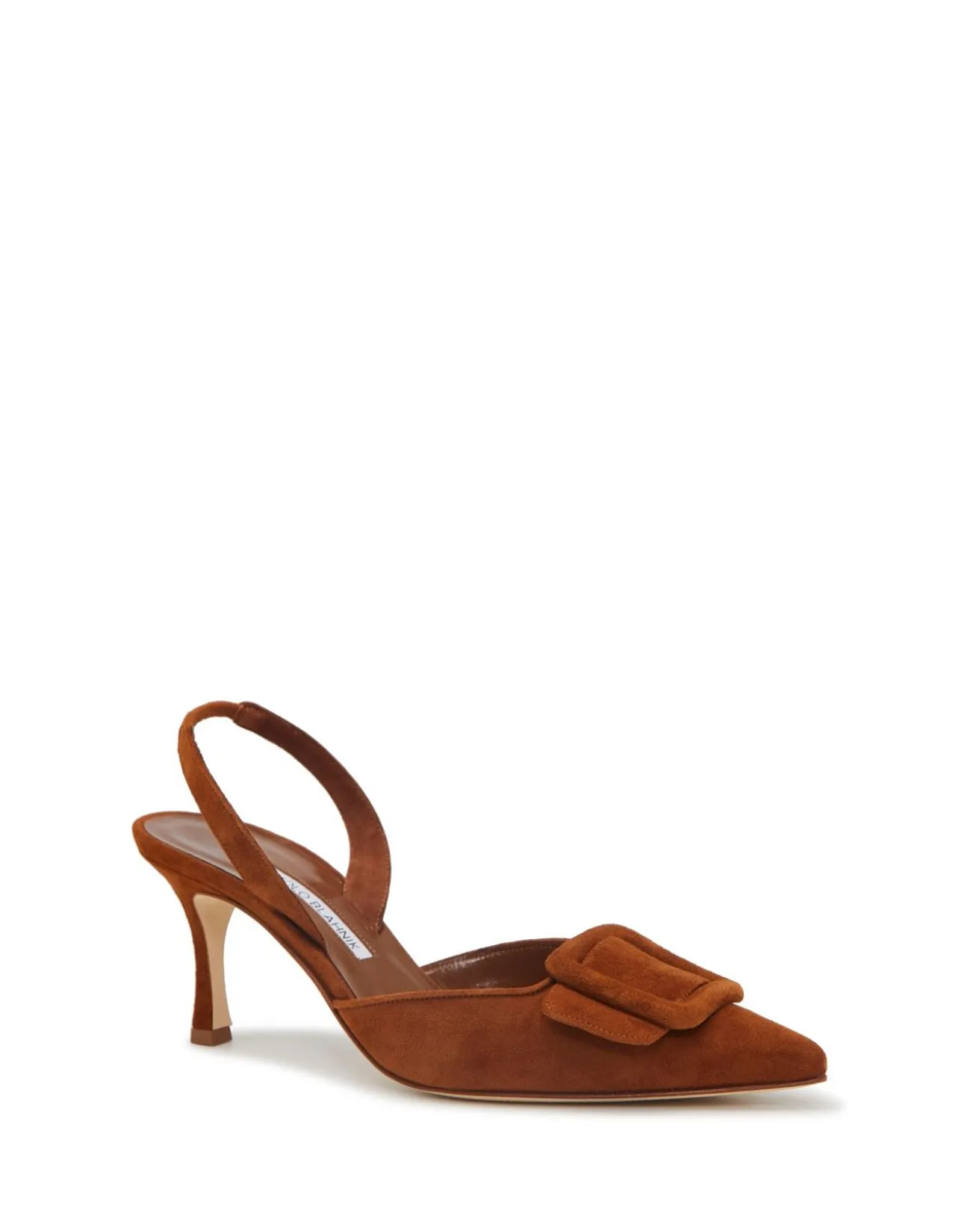 Maysli Suede Slingback Heel 70mm