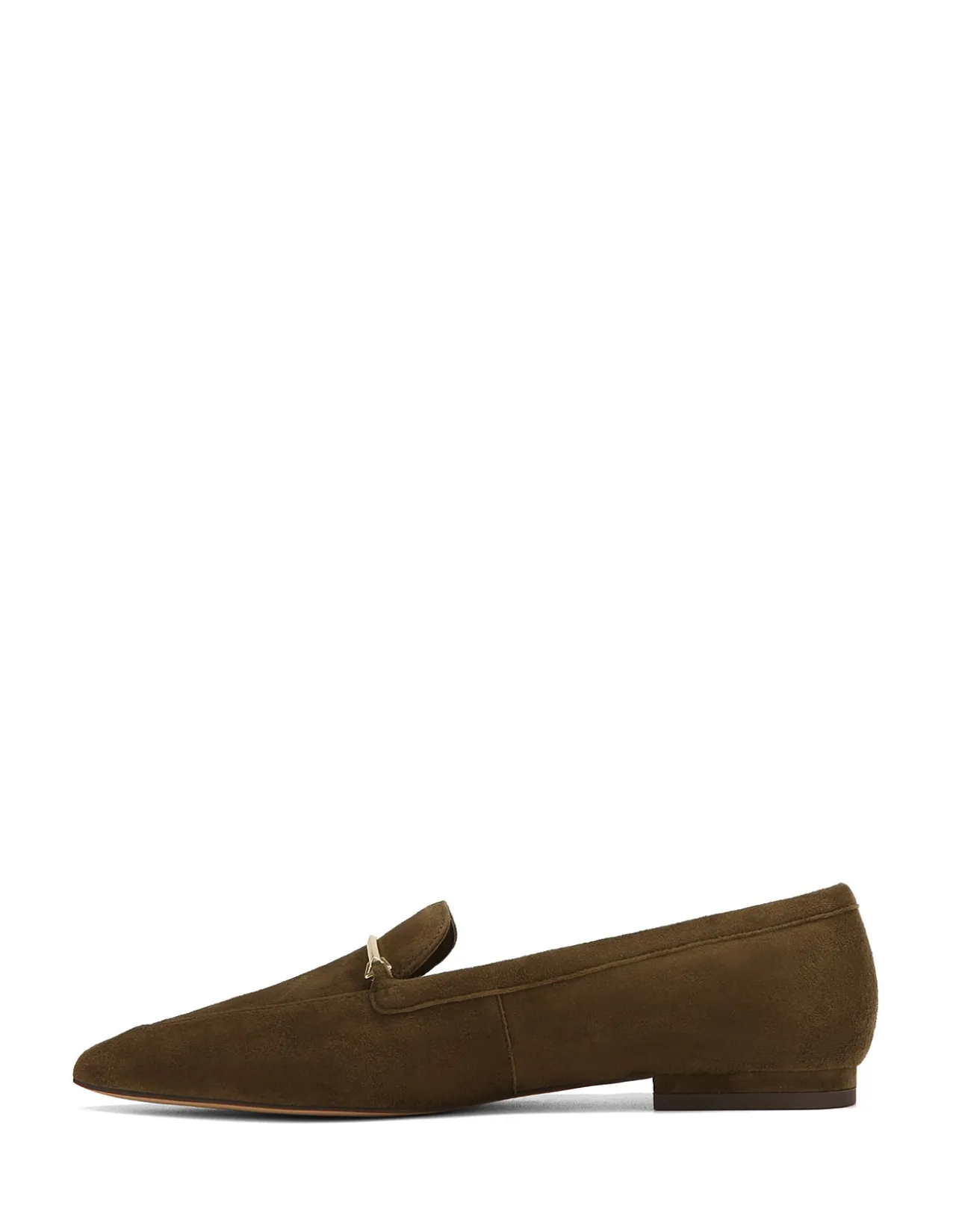 McGraw Olive Green Suede Leather Loafer