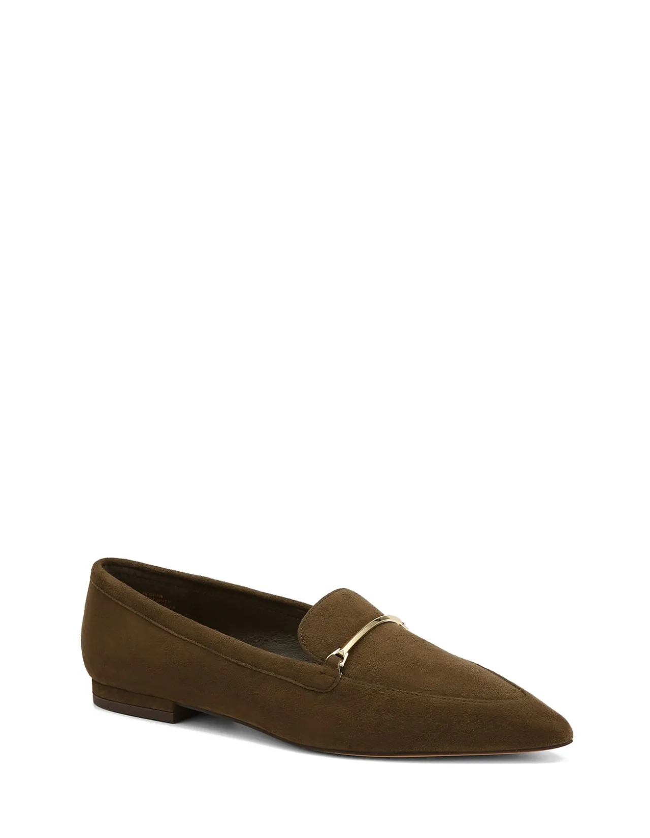McGraw Olive Green Suede Leather Loafer