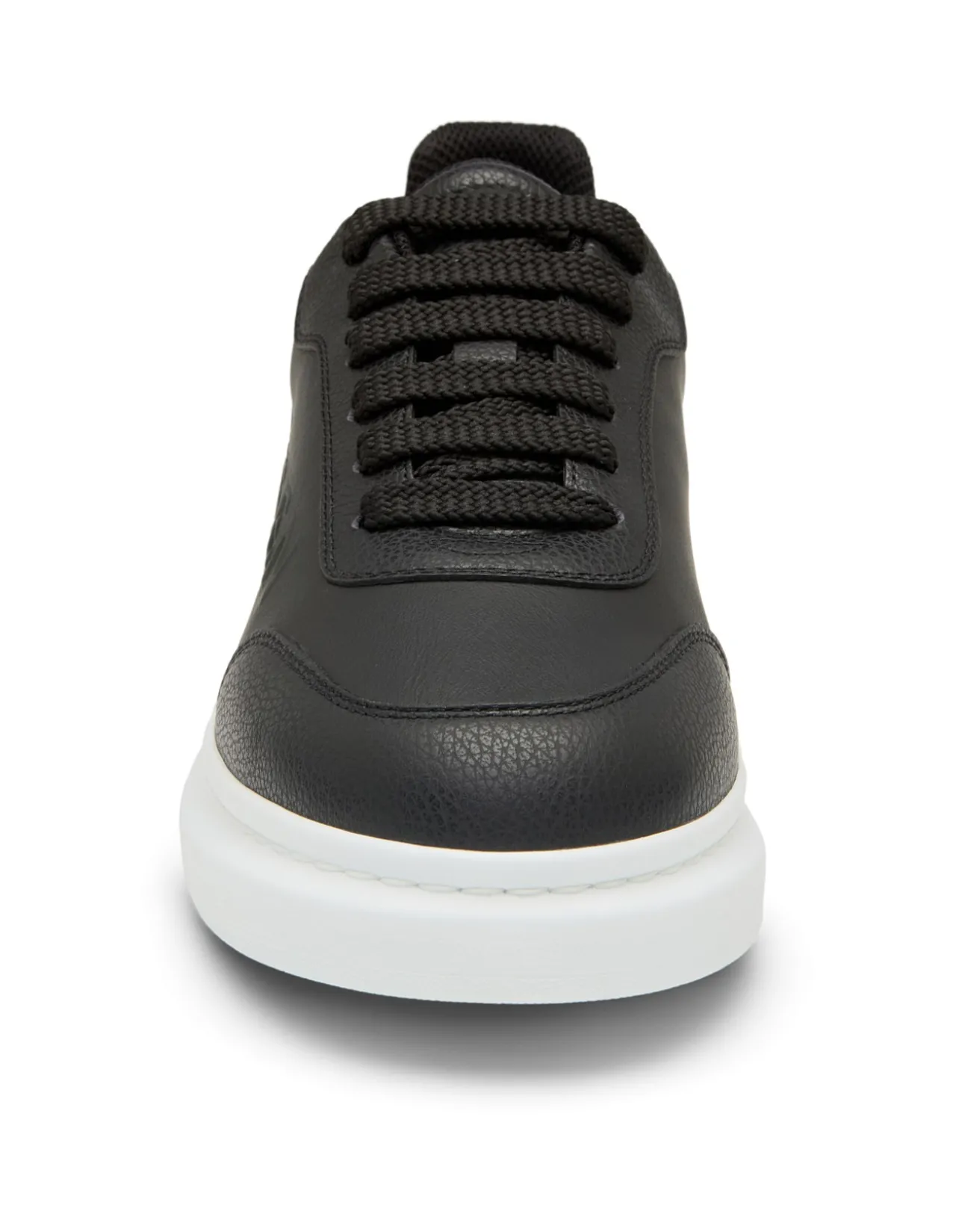 MCQUEEN LOGO LEATHER SNEAKER