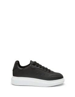 MCQUEEN LOGO LEATHER SNEAKER