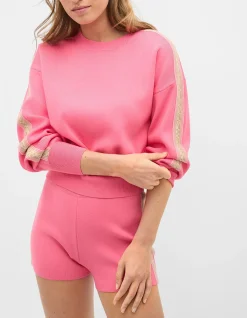 MD CONTRAST TAPE KNIT