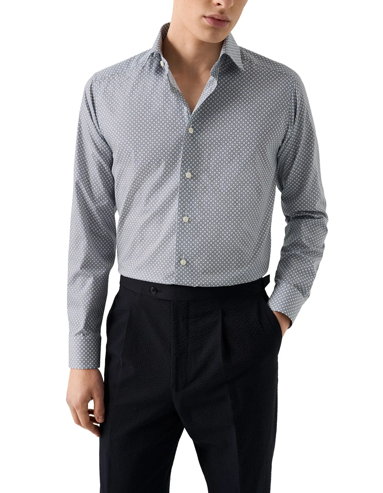 MEDALION SLIM FIT SIGNATURE TWILL SHIRT