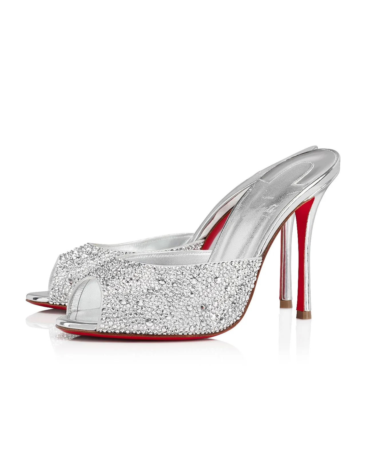 ME DOLLY STRASS 100 SUEDE MET/SPEC/LIN
