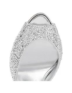 ME DOLLY STRASS 100 SUEDE MET/SPEC/LIN